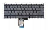 Tastautra Laptop, Lenovo, IdeaPad Slim 3 14ABR8 Type 82XL, iluminata, gri, layout US