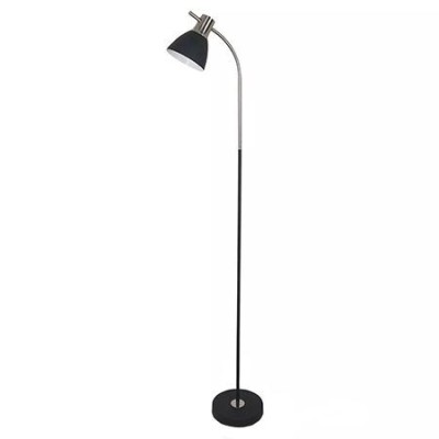 Lampadar 1540mm soclu E27 - negru/crom foto