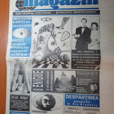 ziarul magazin 29 februarie 1996-articole despre mel gibson si madona