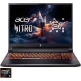 Laptop Gaming Acer Nitro V16 AI ANV16-61-R7ET AMD Ryzen&trade; AI 9 365 pana la 5.0GHz, 16, WUXGA, IPS, 180Hz, 32GB DDR5 RAM, 2TB SSD, NVIDIA&reg; GeForce RTX&trade;