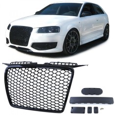 Grila sport Audi A3 8P (05 - 08) RS Style negru lucios NOU