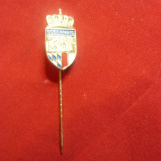 Insigna turistica veche- Bodenmais - Bavaria - Germania , h= 2,3cm