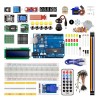 Pachet compatibil Arduino Uno R3 + 24 componente electronice
