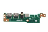 Modul conector USB, audio si card reader Laptop, Asus, VivoBook 15 M509B, M509BA, M509D, M509DA, M509DJ, M509DL
