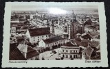 Carte postala, Targu Mures, vedere generala, perioada interbelica