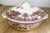 Supiera / Castron cu capac - Villeroy and Boch - Burgenland - 1 litru - 1928