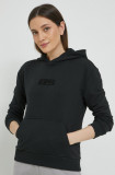 Fila bluza femei, culoarea negru, cu imprimeu