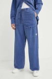 G-Star pantaloni de bumbac lat, high waist, D24361-D295