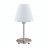 Lampa de masa DAMASCO 1 satin nickel 220-240V,50/60Hz IP20