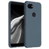 Husa pentru Google Pixel 3a, Silicon, Albastru, 47590.202, Carcasa, Kwmobile