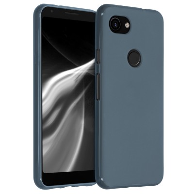 Husa pentru Google Pixel 3a, Silicon, Albastru, 47590.202 foto