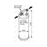 Uscator condensator aer conditionat Daf 75, 75 Cf, 85, 85 Cf, Cf 75, Cf 85, Xf 95; Land Rover Discovery 1 (Lj, Lg) Nrf 33116