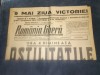 ZIARUL ROMANIA LIBERA EDITIE SPECIALA 10 MAI 1945