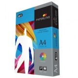 Hartie colorata A4 Paperline 220, 80g/mp, turcoaz, top 500 coli