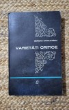 VARIETATI CRITICE -SERBAN CIOCULESCU