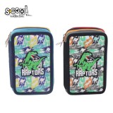 Penar 3 fermoare, RAPTORS, 19.5x12x6.5 cm &ndash; S-COOL