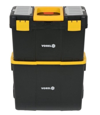 VOREL Troller pentru scule 460 x 260 x 625/830 mm, cu 2 sectiuni foto