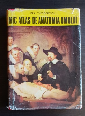 Mic atlas de anatomia omului - Dem. Theodorescu foto