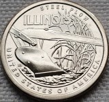 1 Dollar 2024 USA, Illinois, Innovation, unc, lit. D