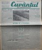 Cuvantul, Ziar Miscarea Legionara, 16 Nov 1940, Nr. 34, Editie Princeps, 18 Pagini, Format Mare