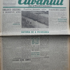 Cuvantul , ziar al miscarii legionare , 16 noiembrie 1940 , nr. 34