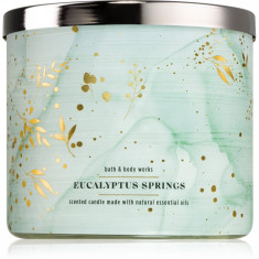 Bath & Body Works Eucalyptus Springs lumânare parfumată I. 411 g