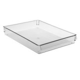 Organizator Frigider Transparent din Plastic cu Maner, CMCLASS