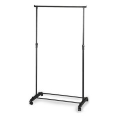 Stand haine pentru umerase, cu baza rotile 80 X 43 X 95 -165 CM foto