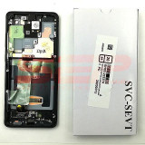 LCD+Touchscreen cu Rama Samsung Galaxy S20 Ultra / G988F BLACK original