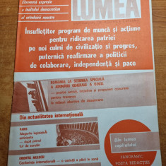 revista lumea 9 iunie 1988