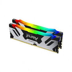 Memorii Kingston FURY Renegade White RGB 32GB(2x16GB) DDR5, 7200MT/s, CL38