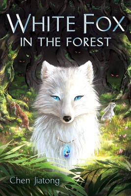 White Fox in the Forest foto