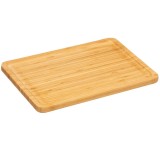 Platou servire Atmosphera din bambus, 28x20 cm, maro natur Household NewTrend