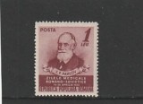 ROMANIA 1952 LP 322 ZILELE MEDICALE ROMANO-SOVIETICE PAVLOV MNH