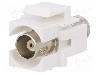 Conector {{Tip conector}}, 50&Omega;, mama x2, nichelat, LOGILINK - NK0019