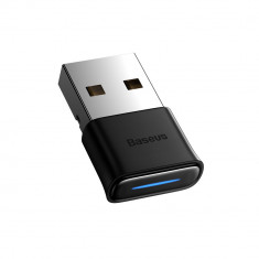 Baseus BA04 Mini Bluetooth 5.0 Adaptor USB Transmițător Receptor Pentru Computer Negru (ZJBA000001)