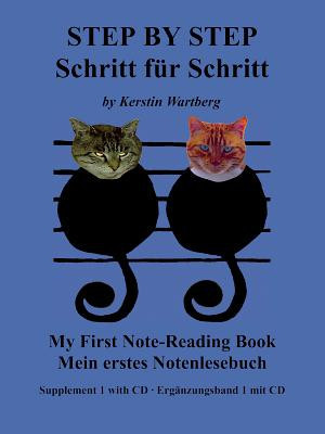 Step By Step/Schritt Fur Schritt: Supplement 1: My First Note-Reading Book/Mein Erstes Notenlesebuch [With CD] foto