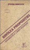 Sintaxa propozitiei - Stefan Dincescu