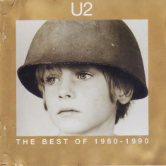 CD Rock: U2 – The Best Of 1980-1990 ( 1998, original )