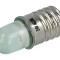 Lampă LED verde E10 24V