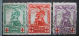 CV2 1914 SERIE BELGIA STAMPILATA,COTA 66$