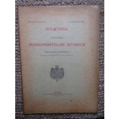 BULETINUL COMISIUNII MONUMENTELOR ISTORICE , PUBLICATIUNE TRIMESTRIALA ANUL III ,NO 3 FASC. 11 ,IULIE-SEPTEMBRIE 1910