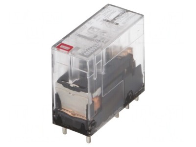 Releu Electromagnetic DPDT 24VAC 8A foto