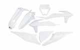 Set plastice KTM EXC 125 150 250 300, EXC-F 250 350 450 500 20- 22 UFO White