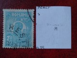 1920- Romania- Ferd. b. mic Mi284-dant.K-stampilat, Nestampilat