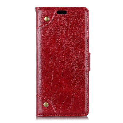 Husa Piele OEM Buckle Nappa pentru Samsung Galaxy S10e G970, Rosie foto