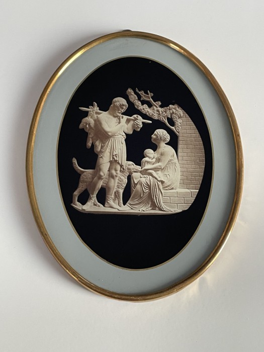 Pictura dupa faimoasa lucrare a artistului danez Bertel Thorvaldsen, secol 19