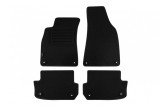 Talpi de covor cu doua straturi, potrivite pentru Audi A4 cabriolet 2002-2006, din tesatura Rex, set de 4 piese, negru Performance AutoTuning