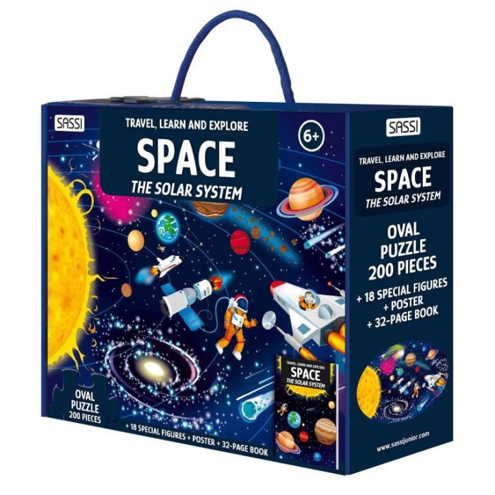 Cunoaste si exploreaza - Puzzle Sistemul solar (200 piese)