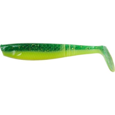 SHAD RON THOMPSON PADDLE TAIL 8CM 3.5G UV Green Lime 4BUC/PLIC foto